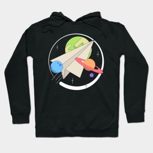 Paper Space Plane II Hoodie